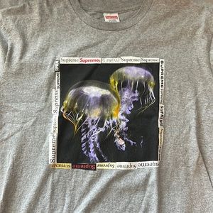 Supreme Jellyfish Tee M Grey 2018